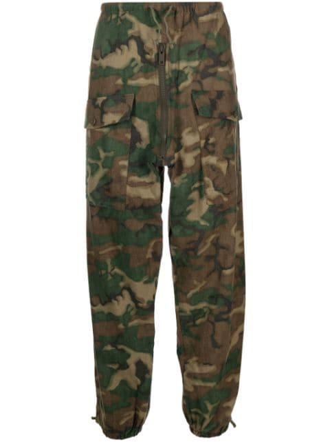 camouflage-print cotton cargo trousers by GIVENCHY