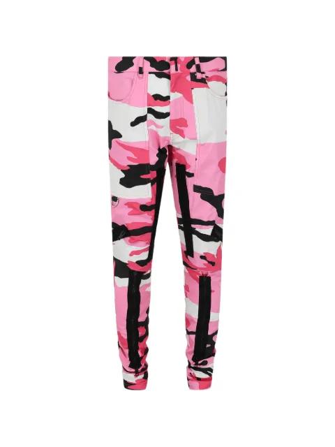camouflage zip trousers by GIVENCHY