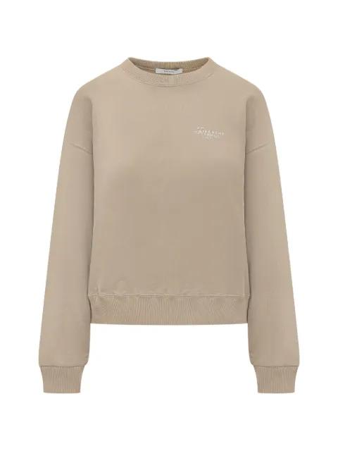 cappuccino text sweatshirt by GIVENCHY