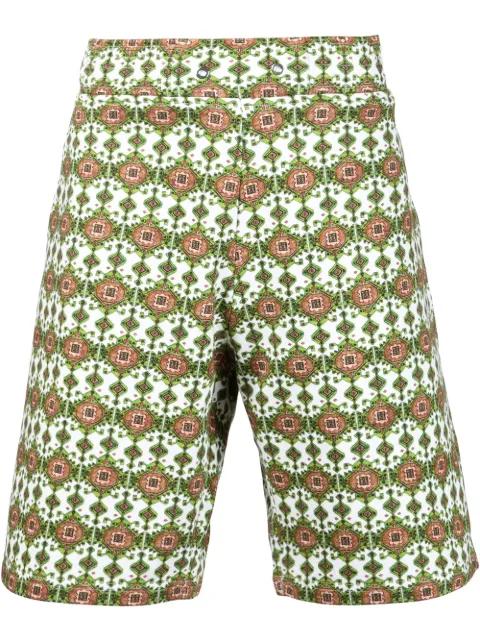 carpet print bermuda shorts by GIVENCHY