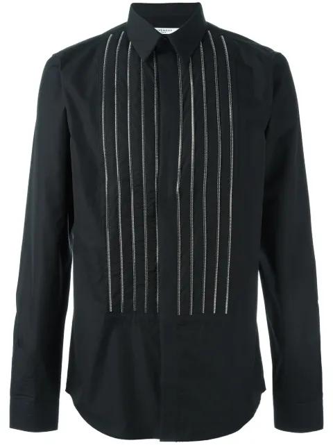 chain bib detail shirt by GIVENCHY