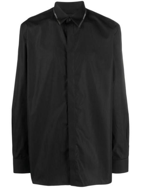 classic-collar cotton shirt by GIVENCHY