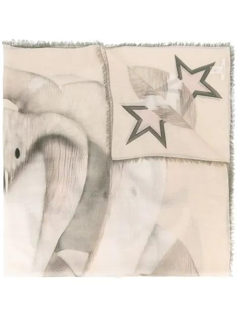 cobra print scarf by GIVENCHY