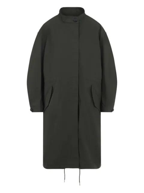 collared drawstring parka coat by GIVENCHY