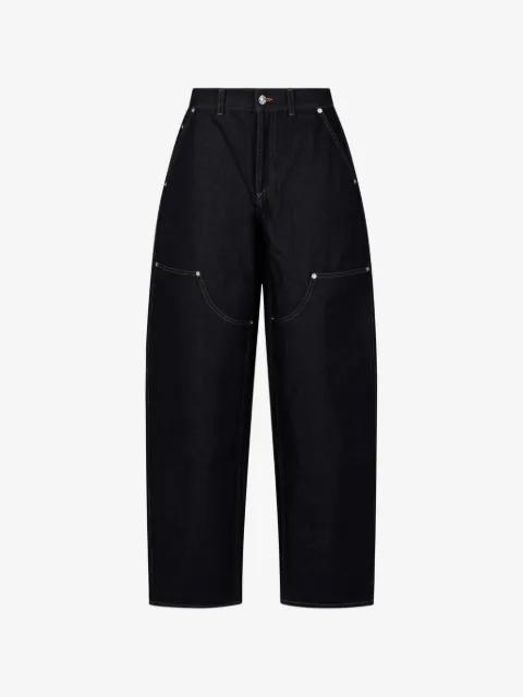 contrast-stitch jeans by GIVENCHY
