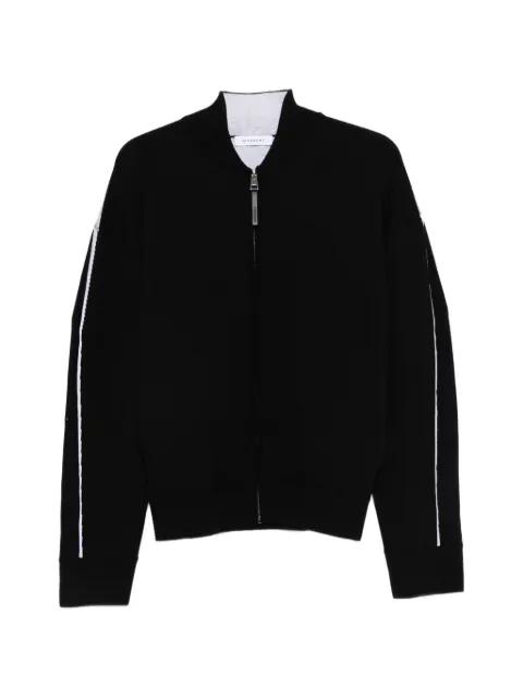 couture-seam zipped cardigan by GIVENCHY