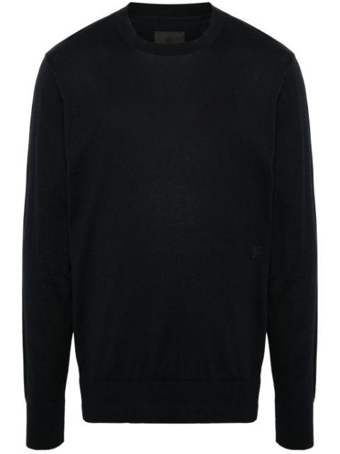 crew-neck fine-knit jumper by GIVENCHY