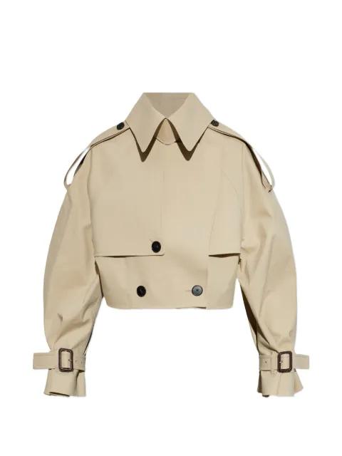 cropped double-breasted jacket by GIVENCHY