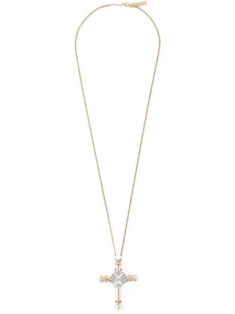 crucifix pendant necklace by GIVENCHY