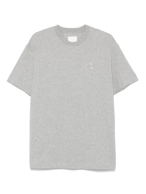 crystal 4G-detail cotton T-shirt by GIVENCHY