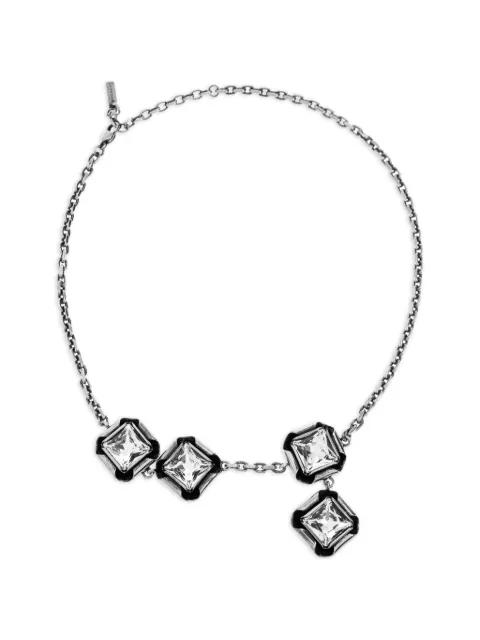 crystal-embellished square-cut necklace by GIVENCHY