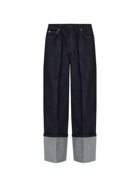 cuffed wide-leg jeans by GIVENCHY