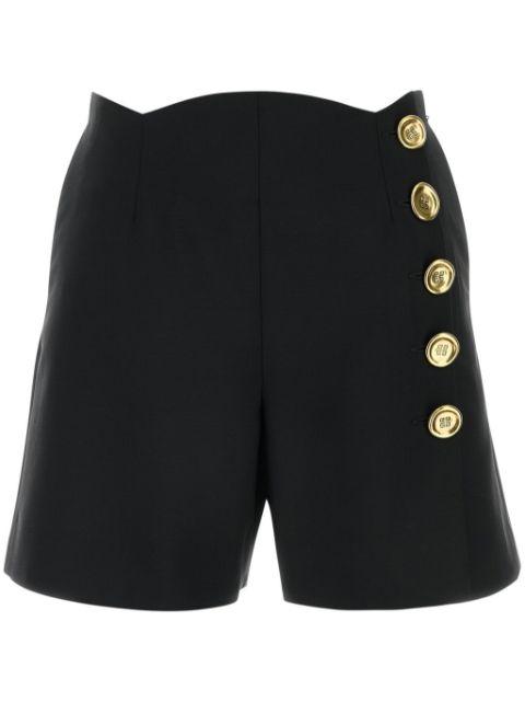 decorative-button shorts by GIVENCHY