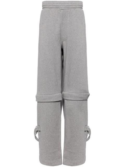 detachable-leg cotton track pants by GIVENCHY