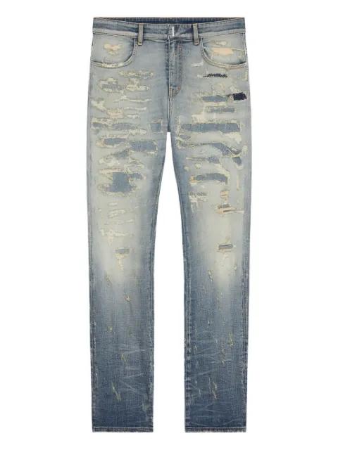 distressed-effect jeans by GIVENCHY