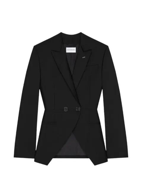 double-breasted wool blazer by GIVENCHY