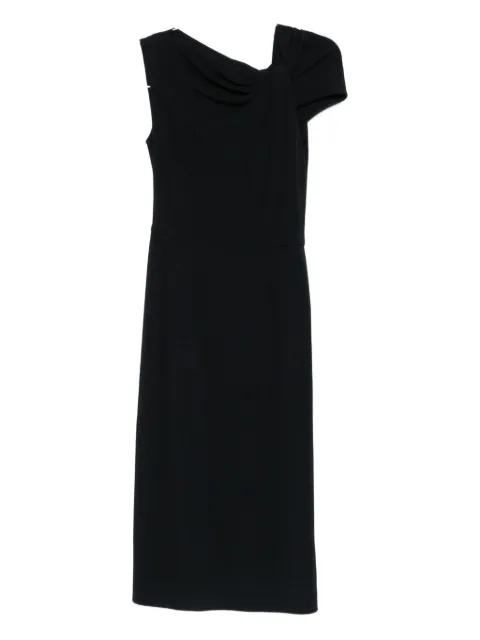 draped-detail one-shoulder midi dress by GIVENCHY