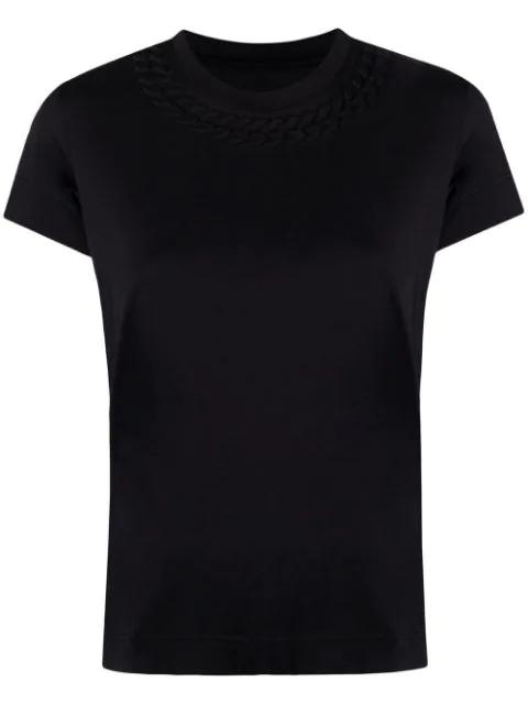 embossed jersey T-shirt by GIVENCHY
