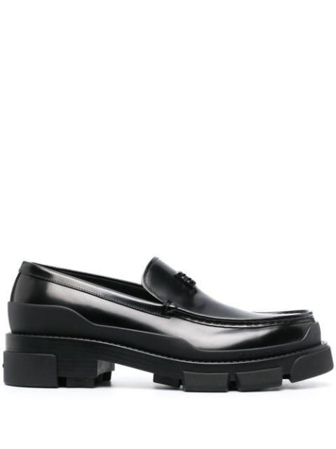 embossed-logo loafers by GIVENCHY