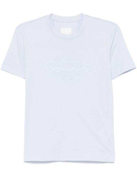 embroidered-logo T-shirt by GIVENCHY