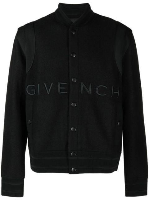 embroidered-logo bomber jacket by GIVENCHY