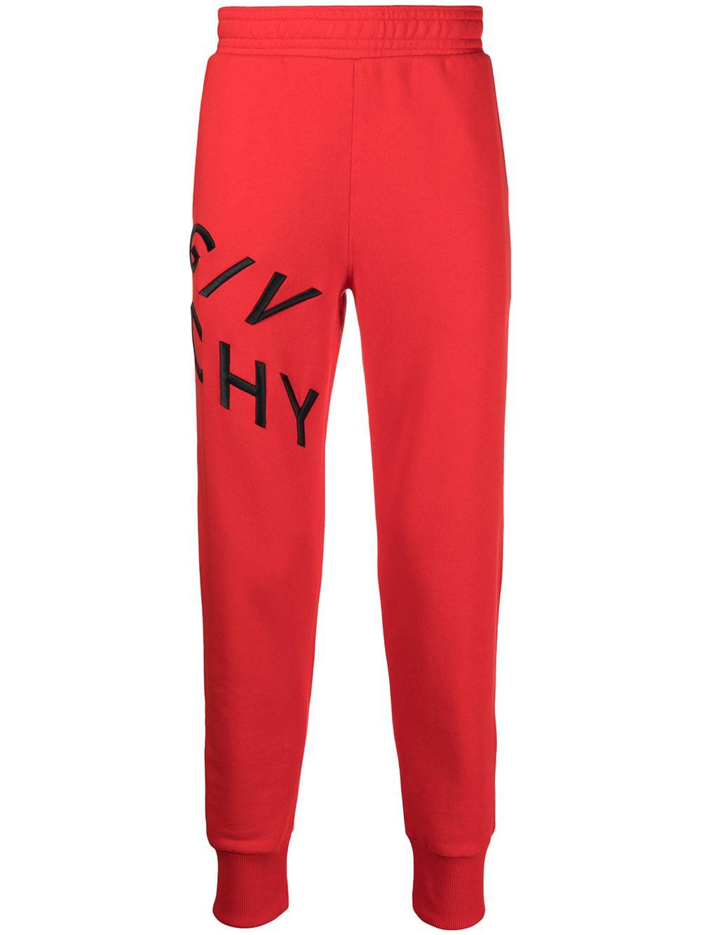embroidered-logo track pants by GIVENCHY