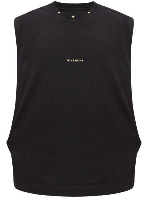 embroidery-detail vest by GIVENCHY