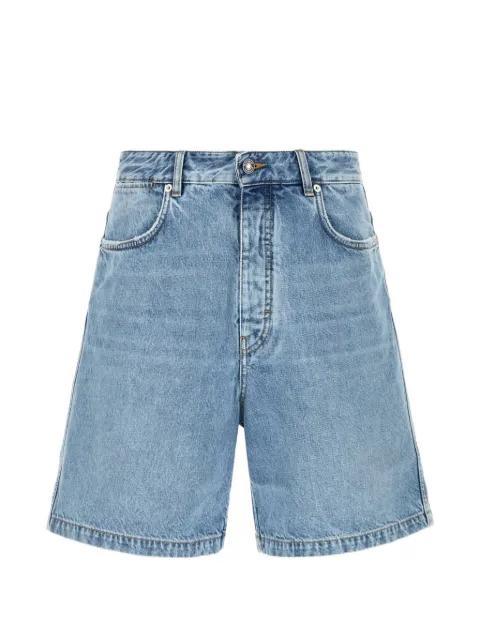 faded denim shorts by GIVENCHY