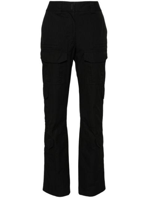 fine-check-pattern cargo trousers by GIVENCHY