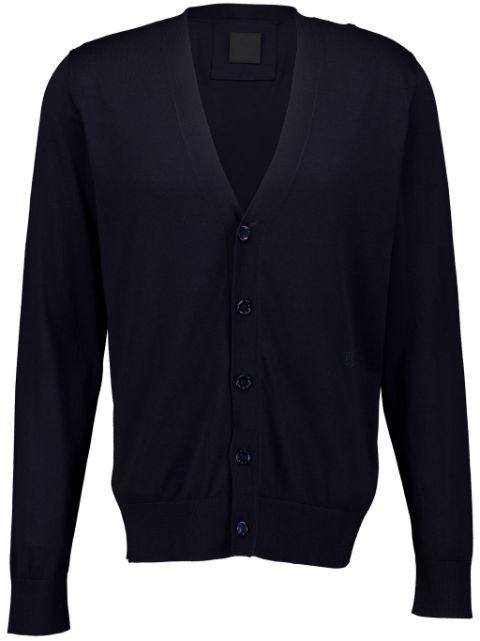 fine-knit V-neck cardigan by GIVENCHY