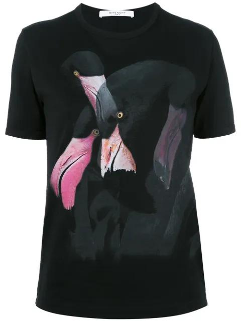 flamingo print T-shirt by GIVENCHY