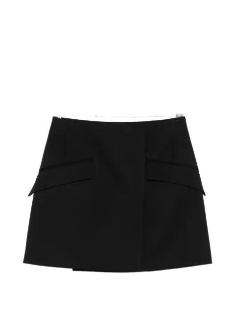 flap-pocket mini skirt by GIVENCHY