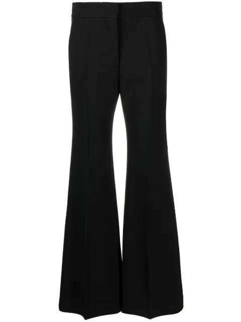 flared-leg wool trousers by GIVENCHY
