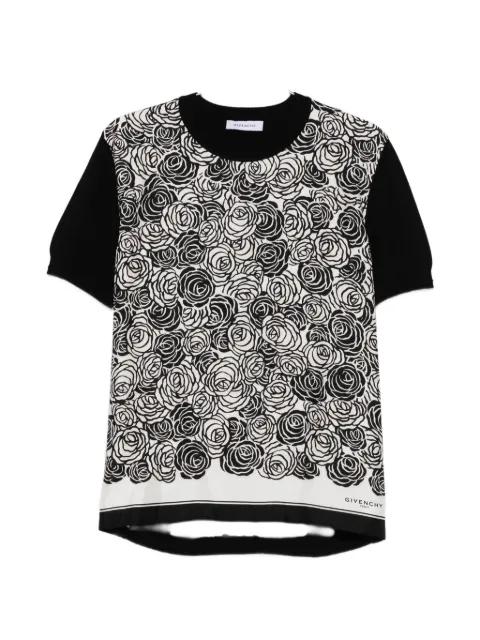 floral-print T-shirt by GIVENCHY