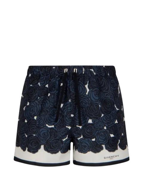 floral-print swim shorts by GIVENCHY
