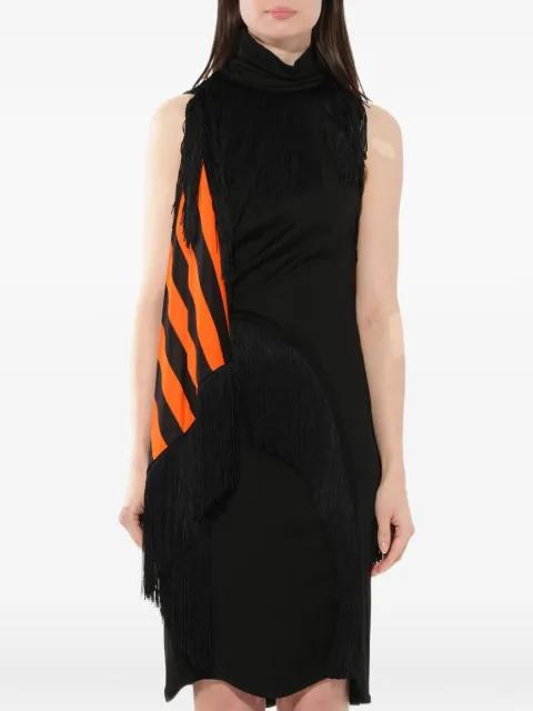 fringed trim fitted dress by GIVENCHY