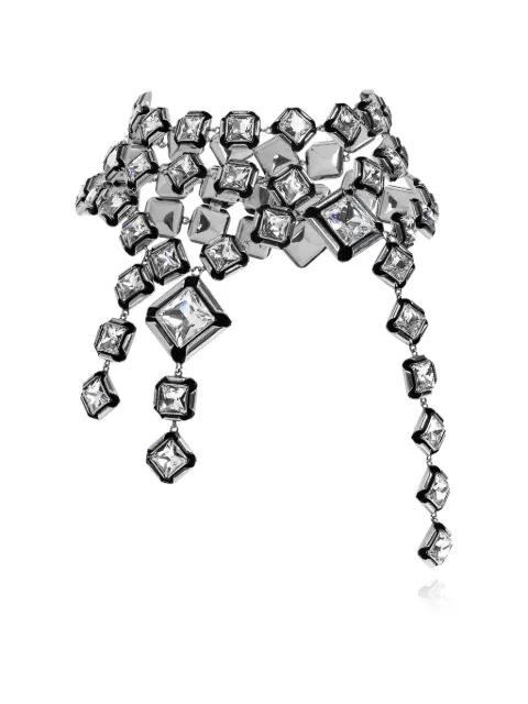 geometric-link necklace by GIVENCHY