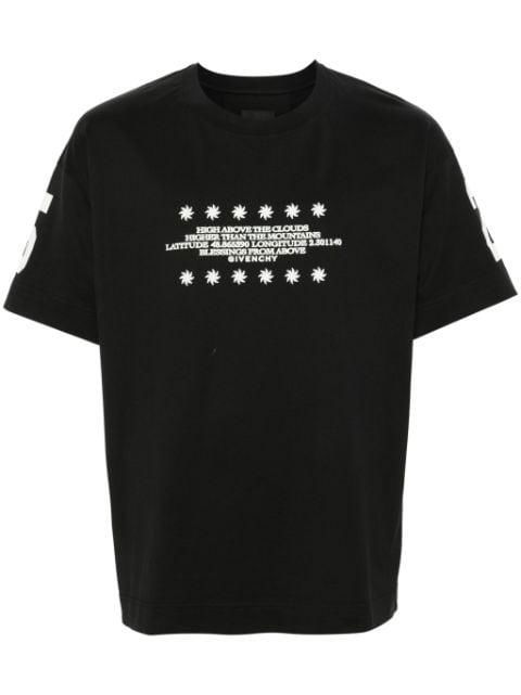graphic-print cotton T-shirt by GIVENCHY