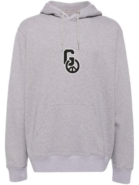 graphic-print cotton hoodie by GIVENCHY
