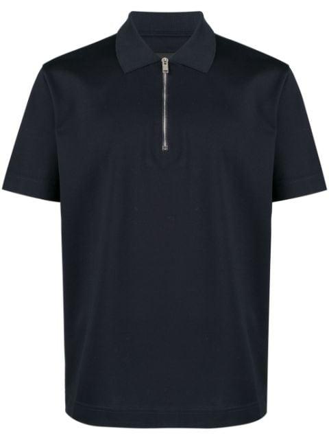 half-zip cotton polo shirt by GIVENCHY