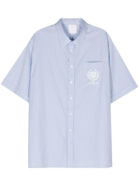 halo-stripe cotton shirt by GIVENCHY