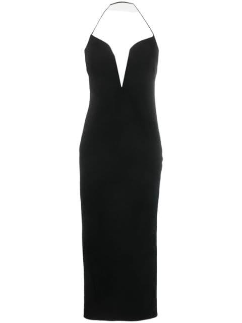 halterneck maxi dress by GIVENCHY