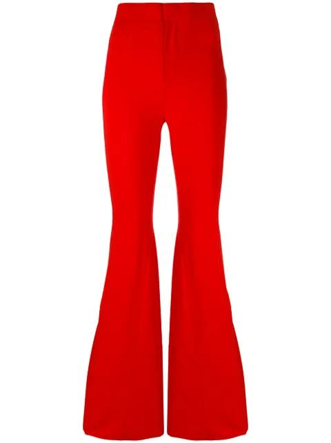 high waist flared trousers by GIVENCHY