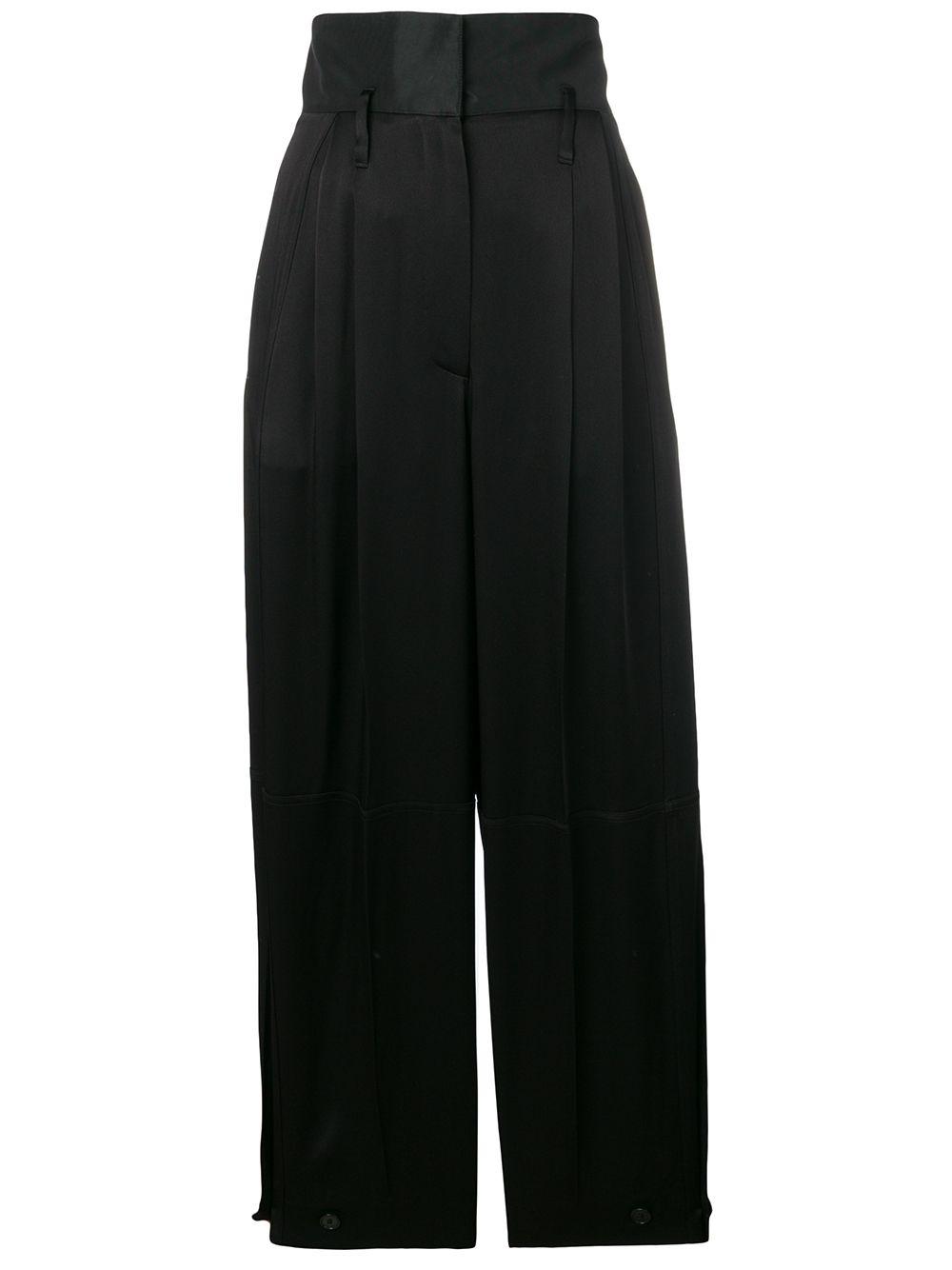 high-waisted satin trousers by GIVENCHY
