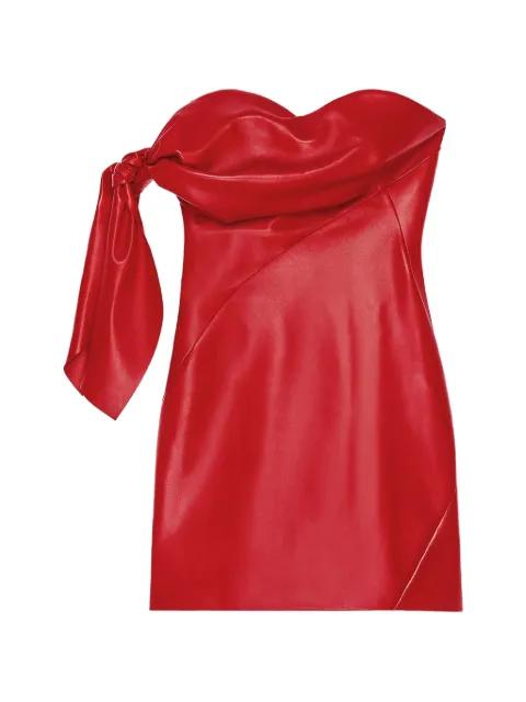 knot strapless dress by GIVENCHY