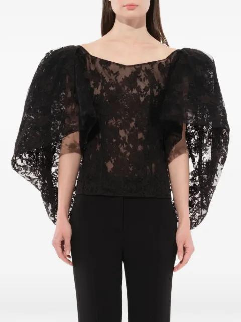 lace cape T-shirt by GIVENCHY