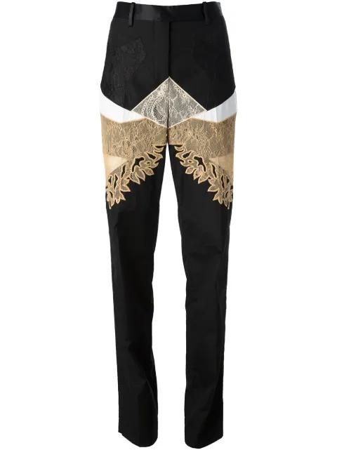 lace panel trouser by GIVENCHY