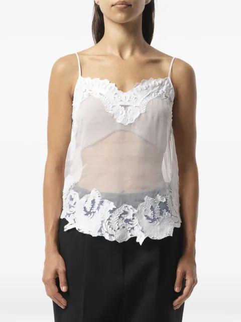 lace-trimmed top by GIVENCHY