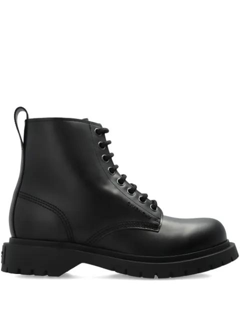 lace-up leather boots by GIVENCHY