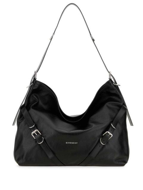 large leather Voyou shoulder bag by GIVENCHY